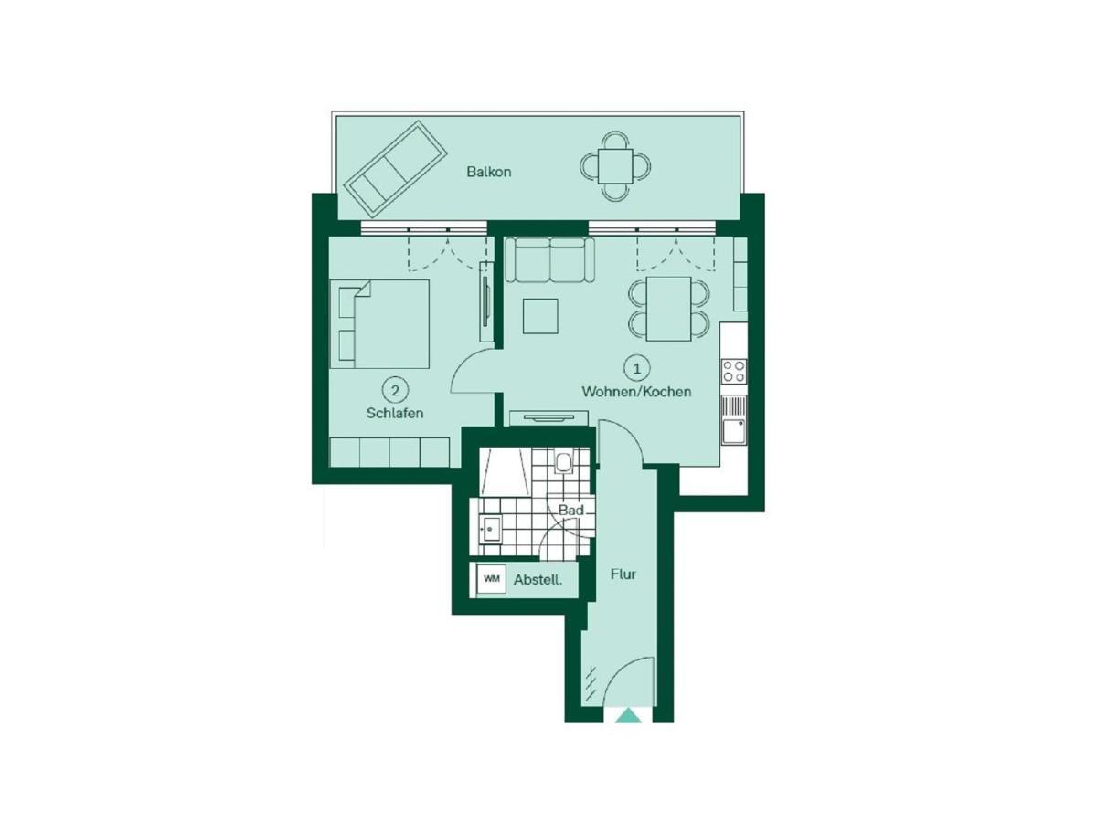 Apartment "Haffblick" - Haffresidenz Garz  Exterior photo